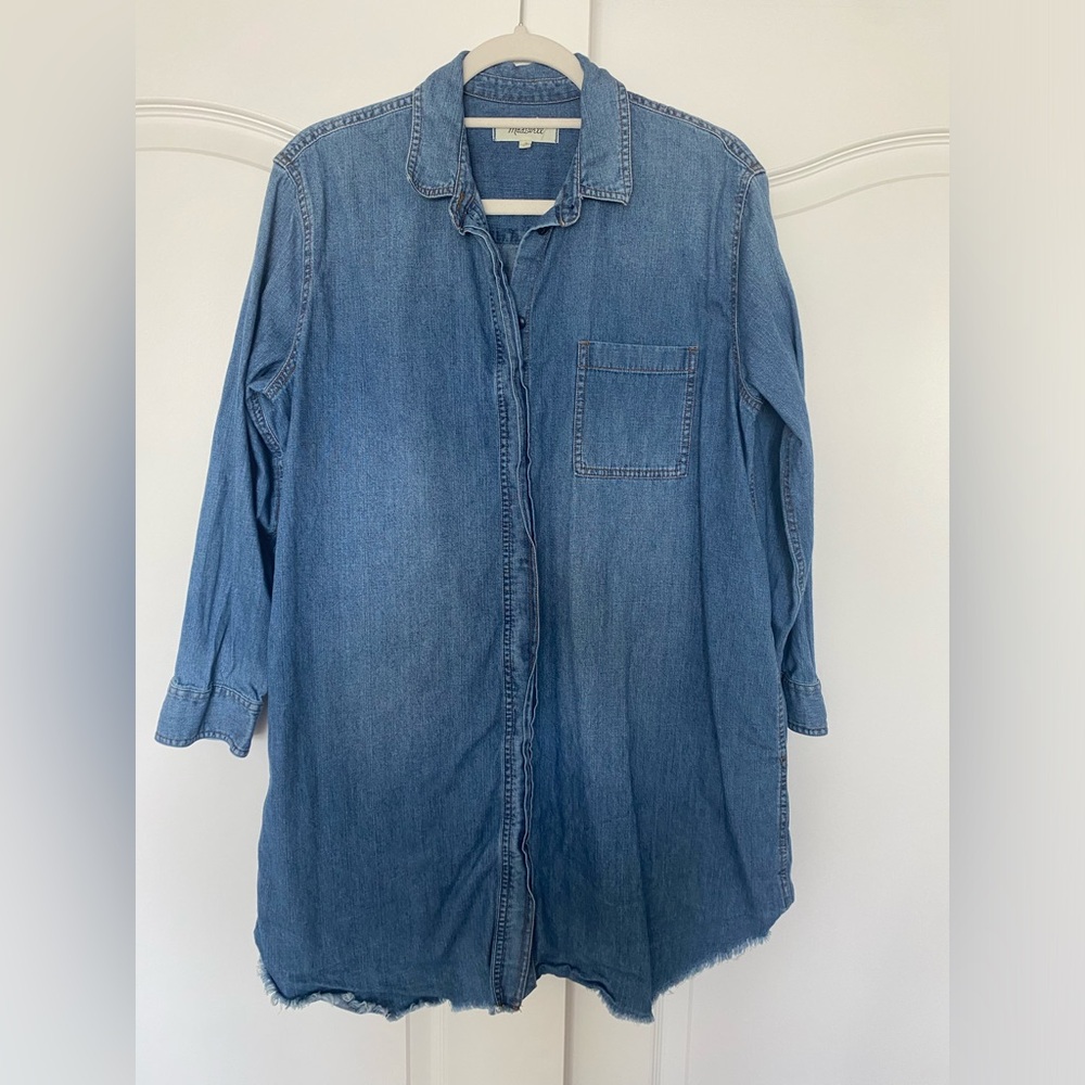 Madewell Denim Dress. Size M